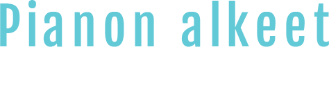 Pianon alkeet alakoululaisille